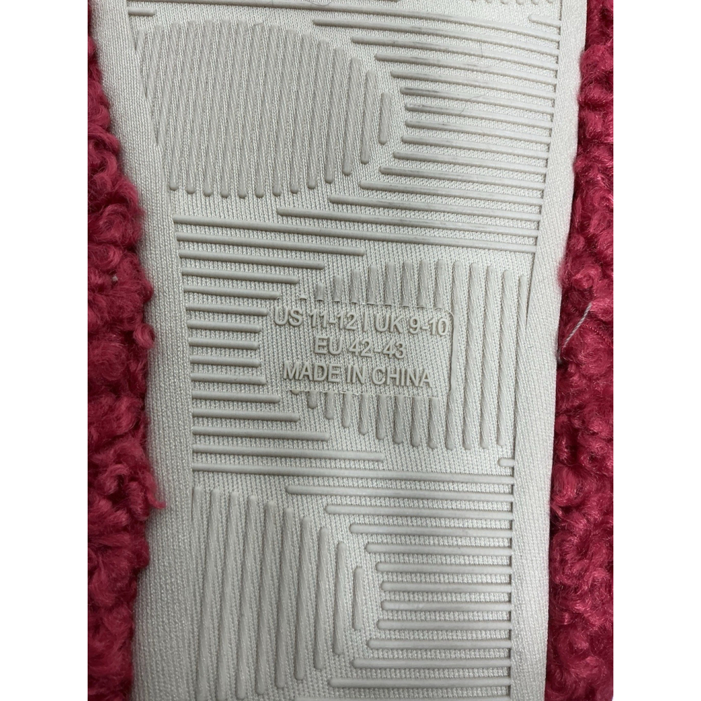 Womans Athmile Slipon Slippers 11-12 Red Sherpa Lined NWOT we - Picture 6 of 7